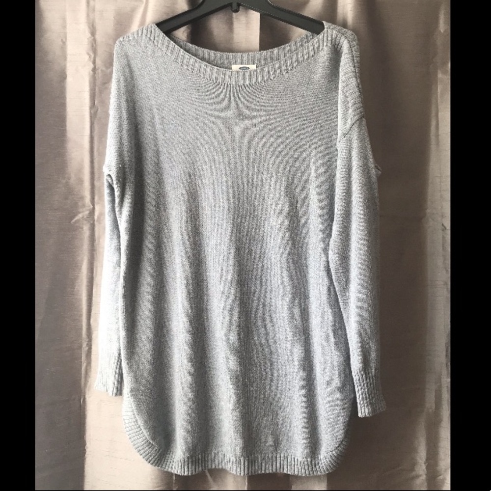 Over sized knit sweater